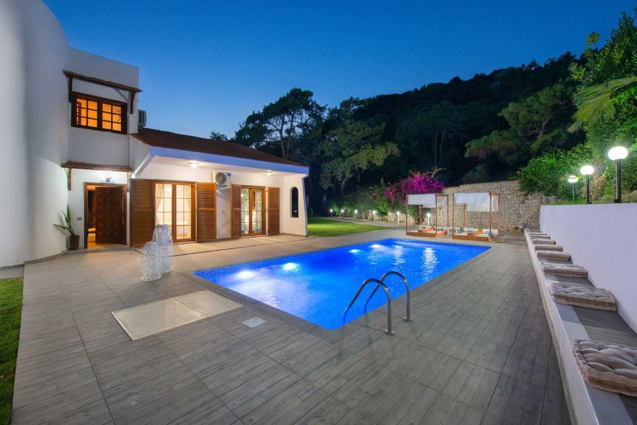 Una Villa Rhodes Ixia  Bagian luar foto