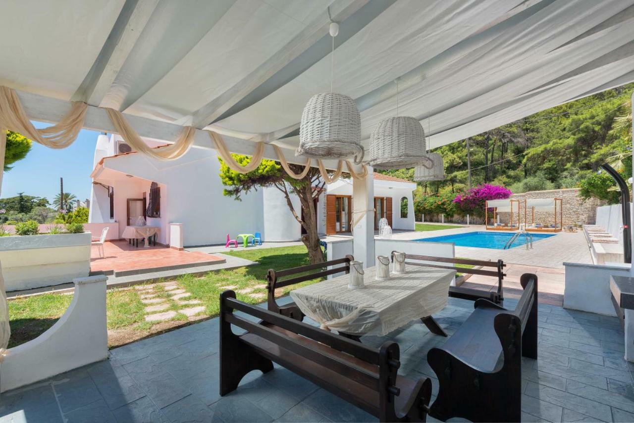 Una Villa Rhodes Ixia  Bagian luar foto