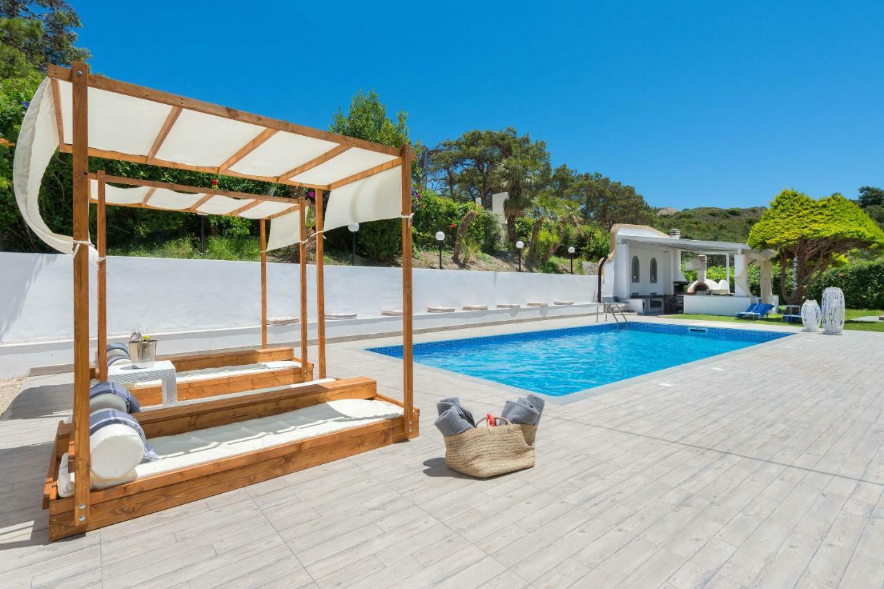 Una Villa Rhodes Ixia  Bagian luar foto