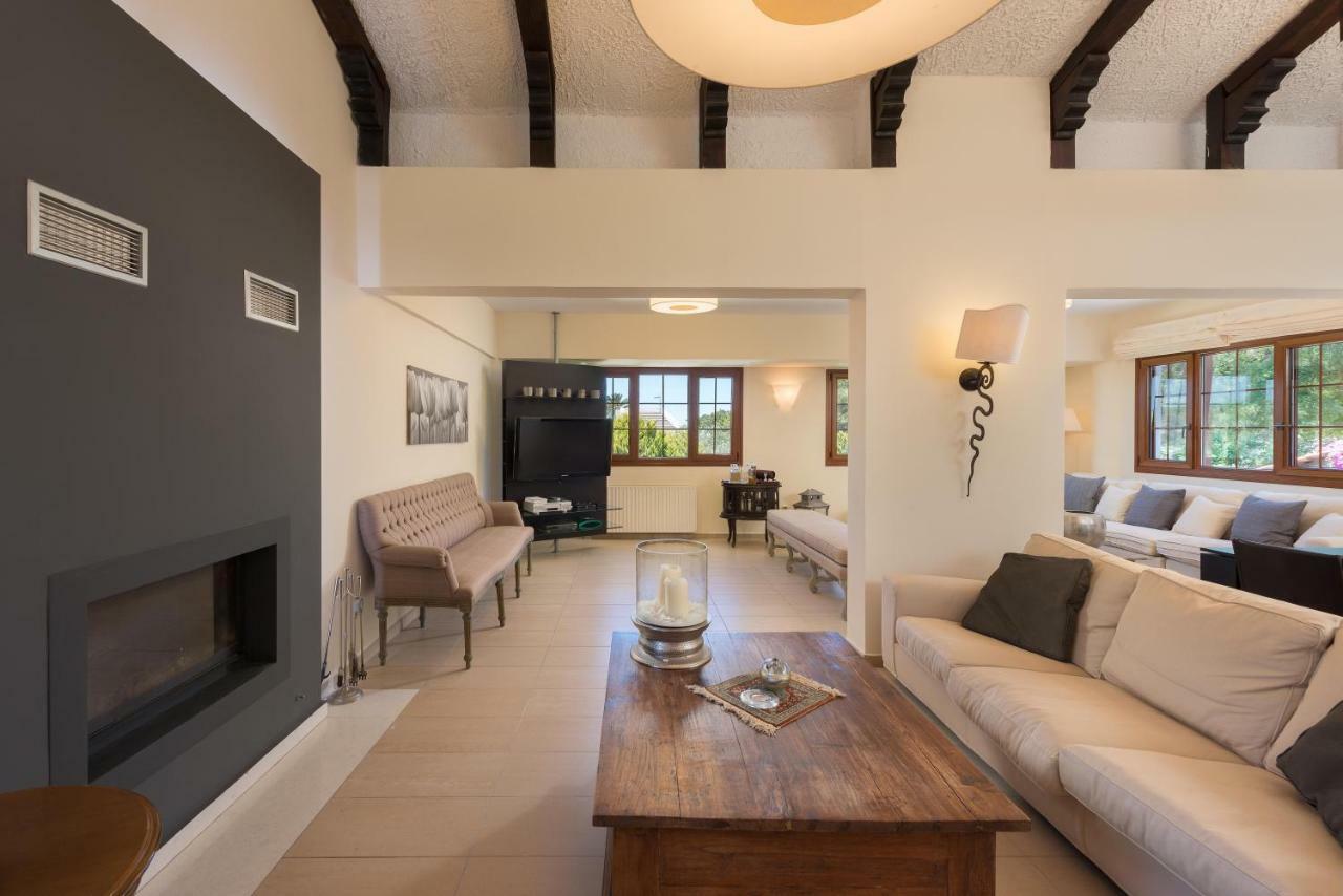 Una Villa Rhodes Ixia  Bagian luar foto