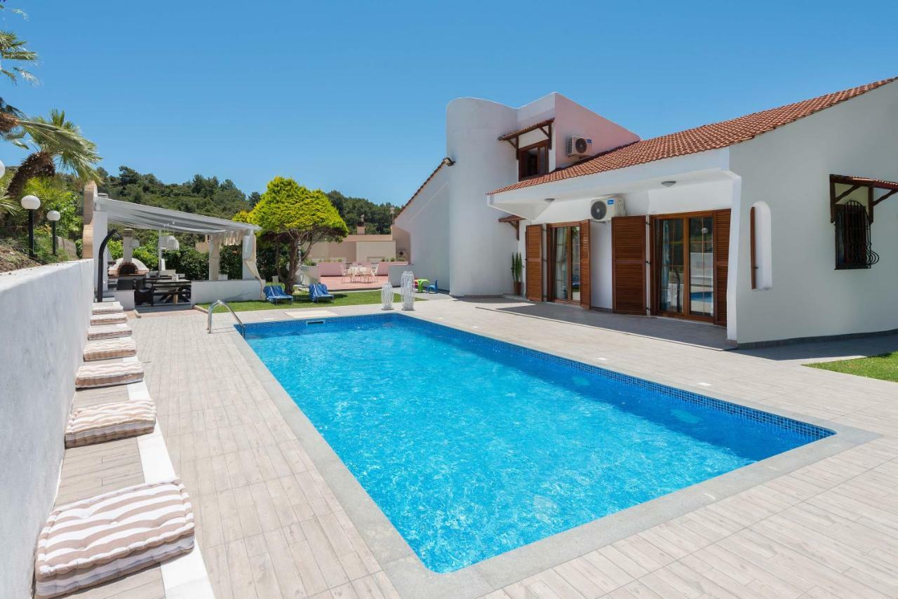Una Villa Rhodes Ixia  Bagian luar foto